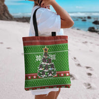 German Shepherd Pine Xmas Christmas Tote Bag Xmas Holiday Patterns - Wonder Print Shop