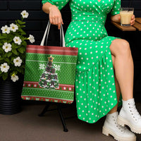 German Shepherd Pine Xmas Christmas Tote Bag Xmas Holiday Patterns - Wonder Print Shop