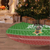 German Shepherd Pine Xmas Christmas Tree Skirt Xmas Holiday Patterns - Wonder Print Shop