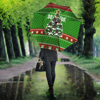 German Shepherd Pine Xmas Christmas Umbrella Xmas Holiday Patterns - Wonder Print Shop