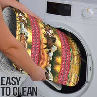 Horse Native American Pattern Christmas Christmas Bathroom Set Xmas Holiday Patterns - Wonder Print Shop