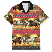 Horse Native American Pattern Christmas Christmas Hawaiian Shirt Xmas Holiday Patterns - Wonder Print Shop