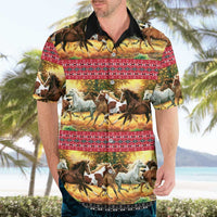 Horse Native American Pattern Christmas Christmas Hawaiian Shirt Xmas Holiday Patterns - Wonder Print Shop