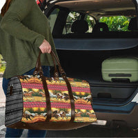 Horse Native American Pattern Christmas Christmas Travel Bag Xmas Holiday Patterns - Wonder Print Shop