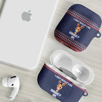 I Just Really Like Donkey Christmas Christmas AirPods Case Xmas Holiday Patterns - Wonder Print Shop