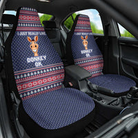 I Just Really Like Donkey Christmas Christmas Car Seat Cover Xmas Holiday Patterns - Wonder Print Shop