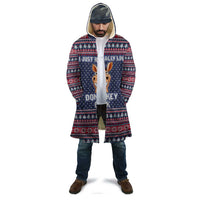 I Just Really Like Donkey Christmas Christmas Cloak Xmas Holiday Patterns - Wonder Print Shop