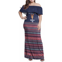 I Just Really Like Donkey Christmas Christmas Family Matching Off Shoulder Maxi Dress and Hawaiian Shirt Xmas Holiday Patterns - Wonder Print Shop