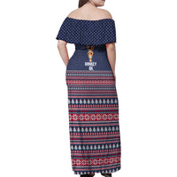 I Just Really Like Donkey Christmas Christmas Family Matching Off Shoulder Maxi Dress and Hawaiian Shirt Xmas Holiday Patterns - Wonder Print Shop
