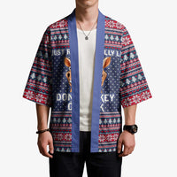 I Just Really Like Donkey Christmas Christmas Kimono Xmas Holiday Patterns - Wonder Print Shop