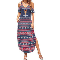 I Just Really Like Donkey Christmas Christmas Summer Maxi Dress Xmas Holiday Patterns - Wonder Print Shop