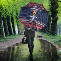 I Just Really Like Donkey Christmas Christmas Umbrella Xmas Holiday Patterns - Wonder Print Shop