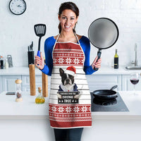 I Knocked Over Yhe Christmas Tree Christmas Christmas Apron Xmas Holiday Patterns - Wonder Print Shop