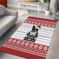 I Knocked Over Yhe Christmas Tree Christmas Christmas Area Rug Xmas Holiday Patterns - Wonder Print Shop