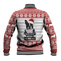 I Knocked Over Yhe Christmas Tree Christmas Christmas Baseball Jacket Xmas Holiday Patterns - Wonder Print Shop