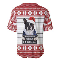 I Knocked Over Yhe Christmas Tree Christmas Christmas Baseball Jersey Xmas Holiday Patterns - Wonder Print Shop