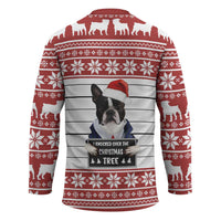 I Knocked Over Yhe Christmas Tree Christmas Christmas Hockey Jersey Xmas Holiday Patterns - Wonder Print Shop