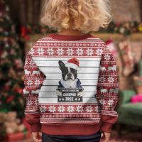 I Knocked Over Yhe Christmas Tree Christmas Kid Ugly Christmas Sweater Xmas Holiday Patterns - Wonder Print Shop