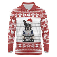 I Knocked Over Yhe Christmas Tree Christmas Christmas Long Sleeve Polo Shirt Xmas Holiday Patterns - undefined