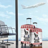 I Knocked Over Yhe Christmas Tree Christmas Christmas Luggage Cover Xmas Holiday Patterns - Wonder Print Shop