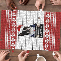 I Knocked Over Yhe Christmas Tree Christmas Christmas Puzzle Xmas Holiday Patterns - undefined