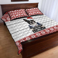 I Knocked Over Yhe Christmas Tree Christmas Christmas Quilt Bed Set Xmas Holiday Patterns - Wonder Print Shop