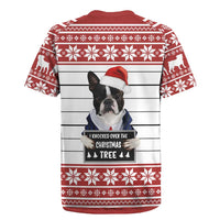 I Knocked Over Yhe Christmas Tree Christmas Christmas Rugby Jersey Xmas Holiday Patterns - Wonder Print Shop
