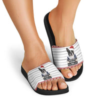 I Knocked Over Yhe Christmas Tree Christmas Christmas Slide Sandals Xmas Holiday Patterns - Wonder Print Shop