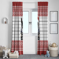 I Knocked Over Yhe Christmas Tree Christmas Christmas Window Curtain Xmas Holiday Patterns - Wonder Print Shop
