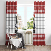 I Knocked Over Yhe Christmas Tree Christmas Christmas Window Curtain Xmas Holiday Patterns - Wonder Print Shop