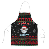 I Love It When You Call Me Big Poppa Christmas Christmas Apron Xmas Holiday Patterns - Wonder Print Shop