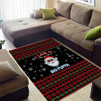 I Love It When You Call Me Big Poppa Christmas Christmas Area Rug Xmas Holiday Patterns - Wonder Print Shop