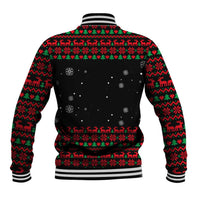 I Love It When You Call Me Big Poppa Christmas Christmas Baseball Jacket Xmas Holiday Patterns - Wonder Print Shop