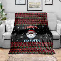 I Love It When You Call Me Big Poppa Christmas Christmas Blanket Xmas Holiday Patterns - Wonder Print Shop