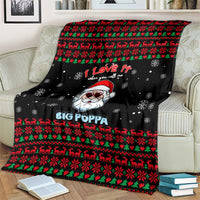 I Love It When You Call Me Big Poppa Christmas Christmas Blanket Xmas Holiday Patterns - Wonder Print Shop