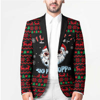 I Love It When You Call Me Big Poppa Christmas Christmas Blazer Xmas Holiday Patterns - Wonder Print Shop
