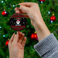 I Love It When You Call Me Big Poppa Christmas Ceramic Ornament Xmas Holiday Patterns - Wonder Print Shop