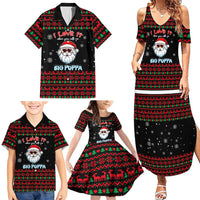 I Love It When You Call Me Big Poppa Christmas Christmas Family Matching Summer Maxi Dress and Hawaiian Shirt Xmas Holiday Patterns - Wonder Print Shop