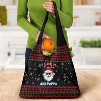 I Love It When You Call Me Big Poppa Christmas Christmas Grocery Bag Xmas Holiday Patterns - Wonder Print Shop