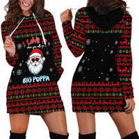 I Love It When You Call Me Big Poppa Christmas Christmas Hoodie Dress Xmas Holiday Patterns - Wonder Print Shop