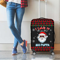 I Love It When You Call Me Big Poppa Christmas Christmas Luggage Cover Xmas Holiday Patterns - Wonder Print Shop