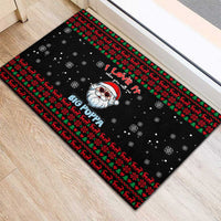 I Love It When You Call Me Big Poppa Christmas Christmas Rubber Doormat Xmas Holiday Patterns - Wonder Print Shop