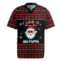 I Love It When You Call Me Big Poppa Christmas Christmas Rugby Jersey Xmas Holiday Patterns - Wonder Print Shop
