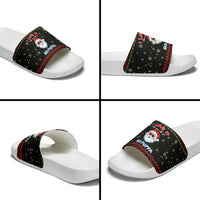 I Love It When You Call Me Big Poppa Christmas Christmas Slide Sandals Xmas Holiday Patterns - Wonder Print Shop