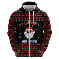I Love It When You Call Me Big Poppa Christmas Christmas Zip Hoodie Xmas Holiday Patterns - Wonder Print Shop