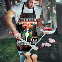 I Regret Nothing Cat Christmas Christmas Apron Xmas Holiday Patterns - Wonder Print Shop
