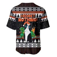 I Regret Nothing Cat Christmas Christmas Baseball Jersey Xmas Holiday Patterns - Wonder Print Shop