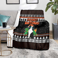 I Regret Nothing Cat Christmas Christmas Blanket Xmas Holiday Patterns - Wonder Print Shop