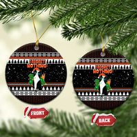 I Regret Nothing Cat Christmas Ceramic Ornament Xmas Holiday Patterns - Wonder Print Shop