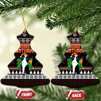 I Regret Nothing Cat Christmas Ceramic Ornament Xmas Holiday Patterns - Wonder Print Shop